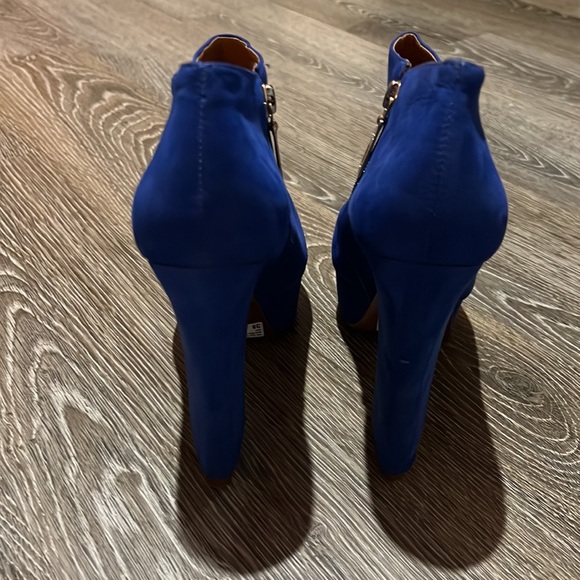Schutz blue heel booties size 38 - Picture 5 of 9